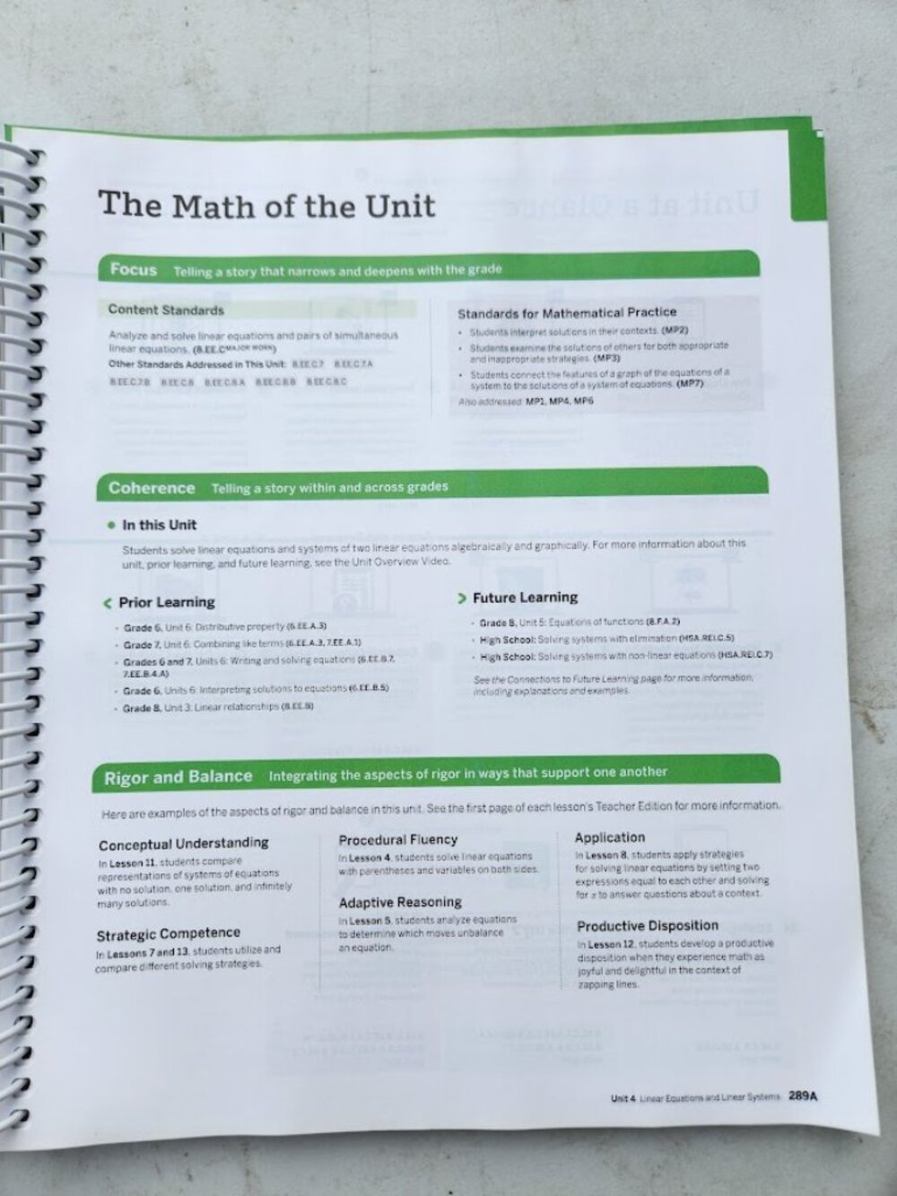 Amplify Desmos Math Grade 8 Volume 1 California Teacher Edition Book Answer Answ - Picture 6 of 15